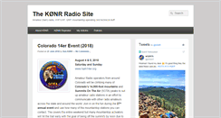Desktop Screenshot of k0nr.com